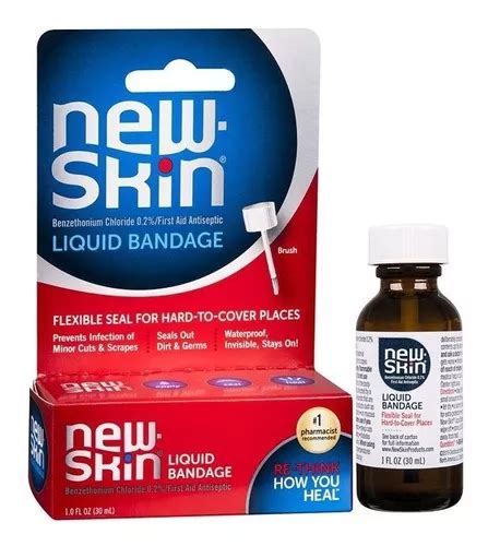 New Skin Curita Flexible Liquido 10ml Envío Inmediato Mercadolibre