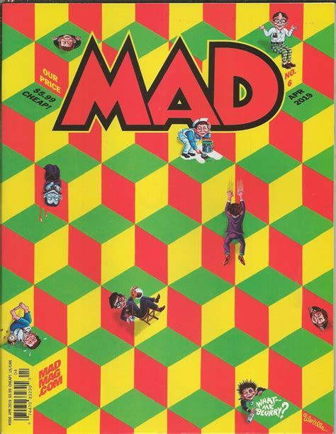 Mad Magazine Vol 2 6 2019 Q Bert Homage Magazines