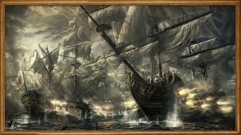 naval battle full hd wallpaper  background image  id