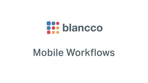 Video Blancco Mobile Workflows Youtube