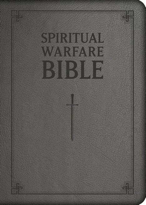 Spiritual Warfare Bible Rsv Ce Version Leather Bound