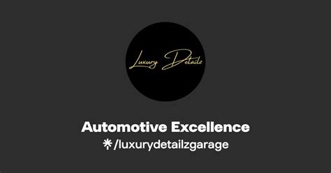 Automotive Excellence Instagram Tiktok Linktree
