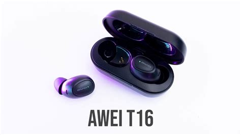 Awei T16 Review Budget Lightweight True Wireless Earbuds Youtube