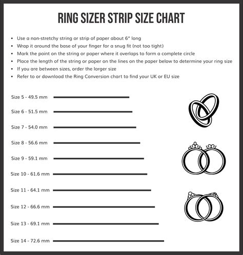 Men S Ring Size Chart 20 Free PDF Printables Printablee Printable