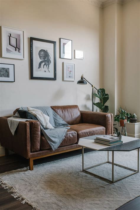 West Elm Home Tour — Lucie Eleanor Interior Design Living Room Warm