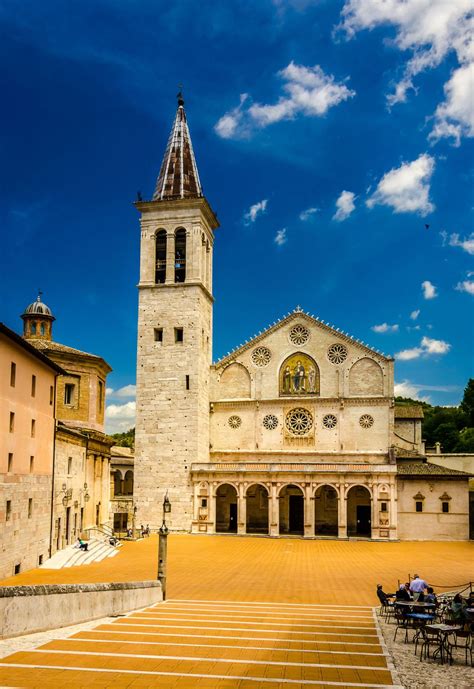 Italia Spoleto Cathedral Umbria Da Marius Roman Framed Prints