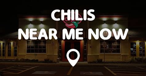 Best dining in cypress, texas: CHILIS NEAR ME - Points Near Me