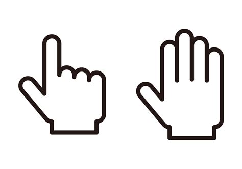 Hand Icon Vectors Download Free Vector Art Stock Graphics And Images