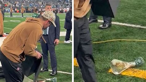Aaron Rodgers Says He Didnt Drop A Bong On Sidelines It Was Tequila