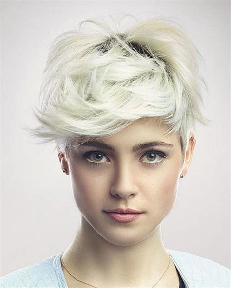 Light Blonde Pixie Haircuts For Fine Hair 2018 2019 Hairstyles