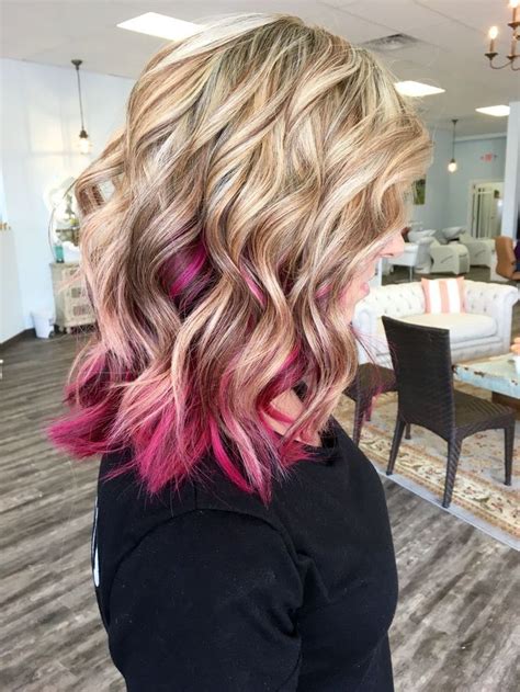 Пин от пользователя Erika Story на доске Hair And Beauty That Pink Hair Highlights Hair Styles