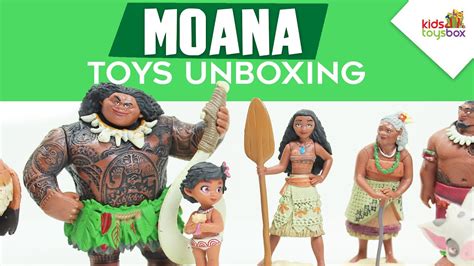 Moana Toys Unboxing Youtube