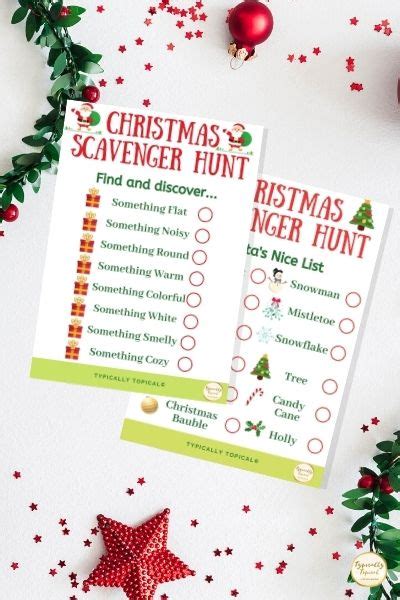 However, consider incorporating scavenger hunt riddles into your easter egg hunt this year, to lead your children from one egg to another. FREE Printable Christmas Scavenger Hunt [Rhyming Riddles ...