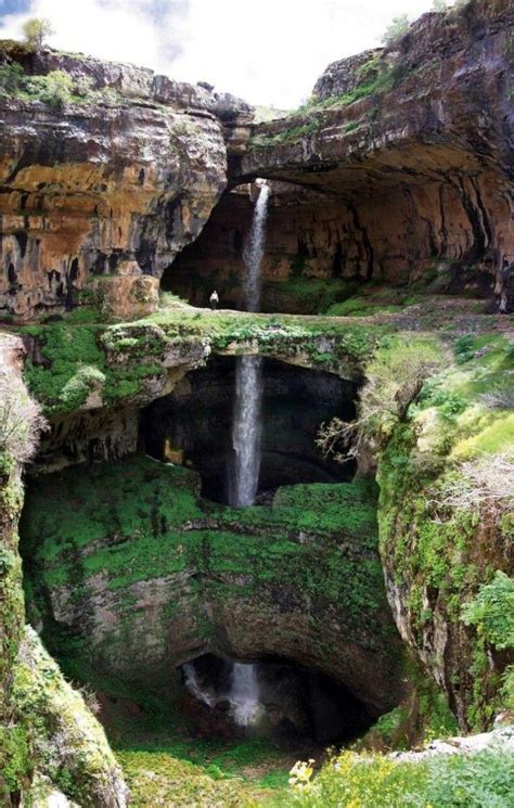 Amazing Layers Of Greatness Baatara Gorge Waterfall Lebanon