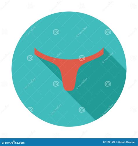 Pantie stock vector. Illustration of underwear, object - 91621652