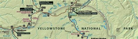 Map Of Yellowstone Park Junkiepark Junkie