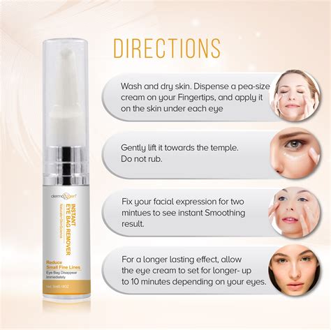 Instant Eyebag Remover Anti Aging Reduce Dark Circles Puffiness Under