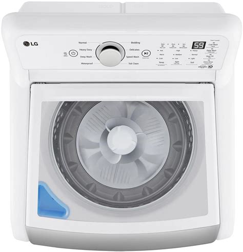 Wt7155cw Lg 48 Cuft Ultra Large Capacity Top Load Washer With 4 Way