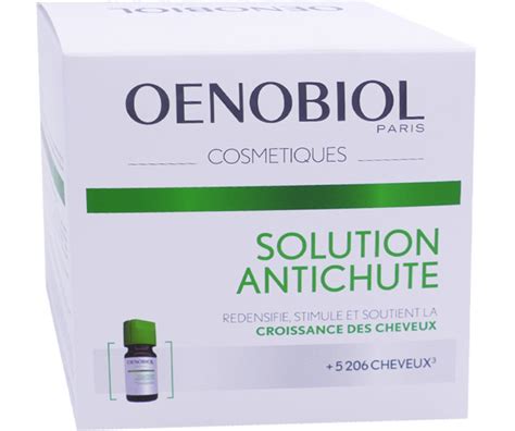 Oenobiol Solution Antichute Croissance 12 Flacons 5 Ml X 100 Mg