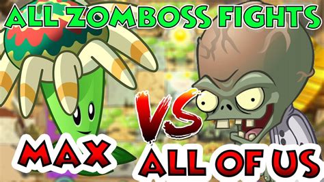 Plants Vs Zombies 2 Epic Max Level Up Bloomerang Max Vs All Freakin