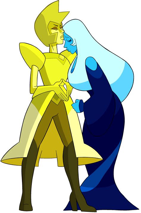 Imagen The Trial Blue And Yellow Diamondpng Steven Universe Wiki