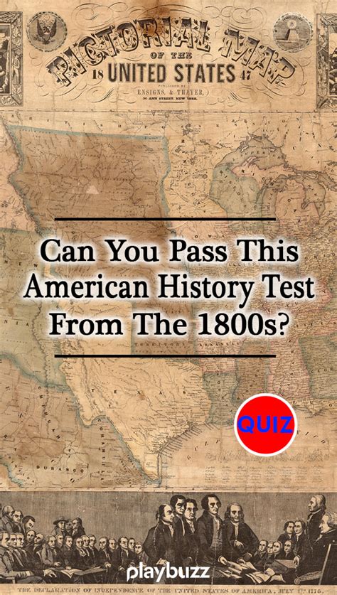 Can You Pass This American History Test From The 1800s Few Can