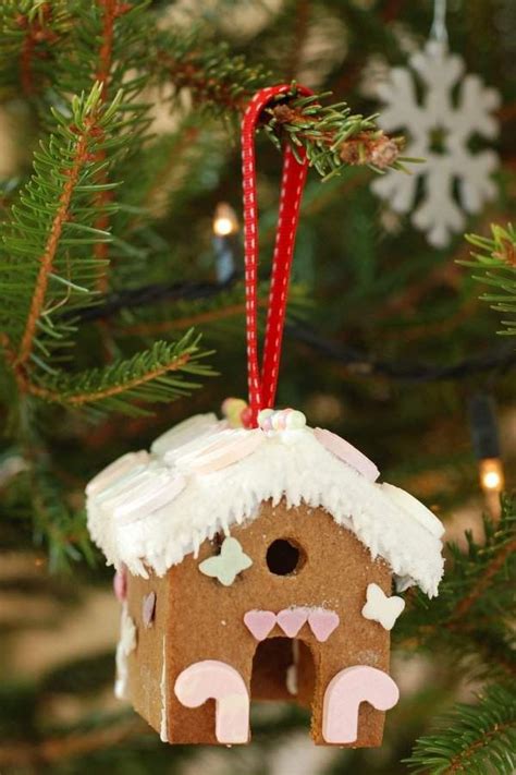 Gingerbread House Tree Ornaments Diy Christmas Ornaments Christmas