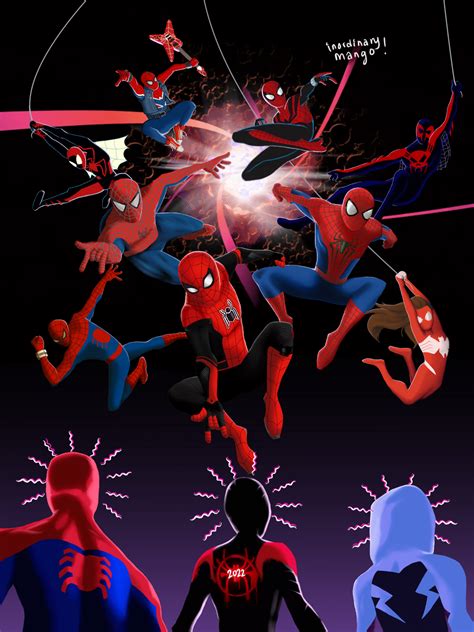 Spider Man Across The Spider Verse First Poster Swings Online With