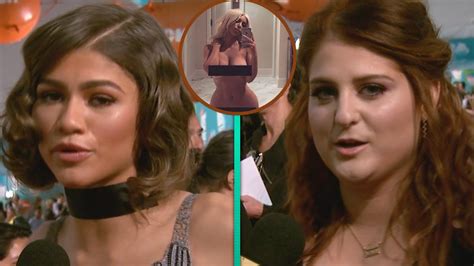 Exclusive Meghan Trainor And Zendaya Are The Latest