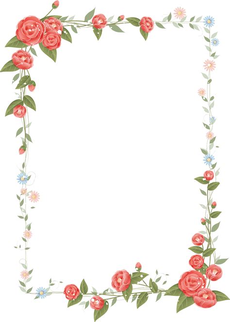 Minions frames, photo frames, fast download from our site. Download Rose Frame Design Floral Flowers Border Clipart ...