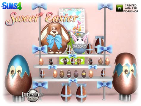 Sweet Easter Set By Jomsims At Tsr Sims 4 Updates