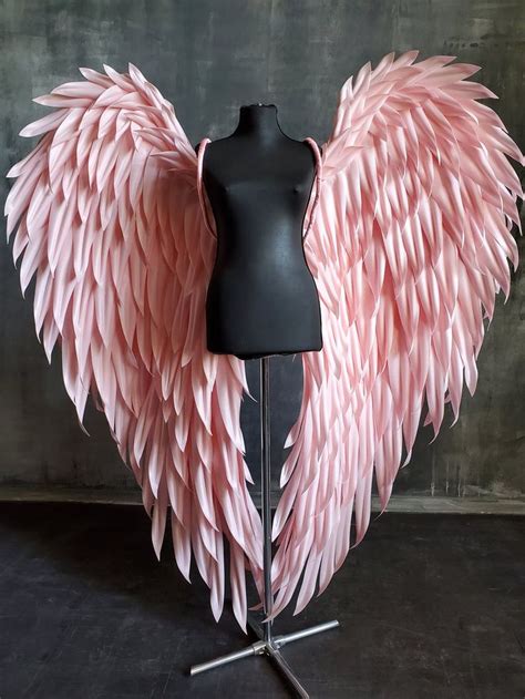 Pink Angel Wings Costume Angel Wings Cosplay Wings Photo Etsy In 2021 Angel Wings Costume