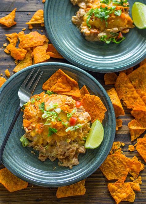 If you have leftover chicken, this recipe would be a great way to use that up. Doritos Chicken Casserole | Gimme Delicious (With images ...