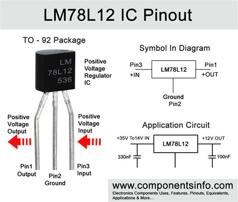 Lm78l12 Pinout Equivalent Uses Specs Features And Other Info