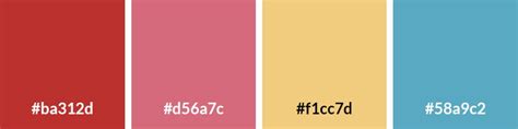 1960s Color Palettes With Hex Codes For Your Vintage Designs