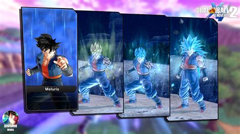 The same pack we did for humans/saiyans, but this time for female majins! Meluris transformable hairstyle (Hum/Sym) - Xenoverse Mods