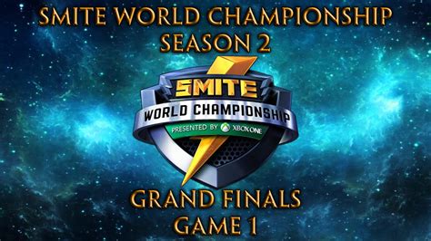 Smite World Championship 2016 Grand Finals Game 1 Of 5 Youtube