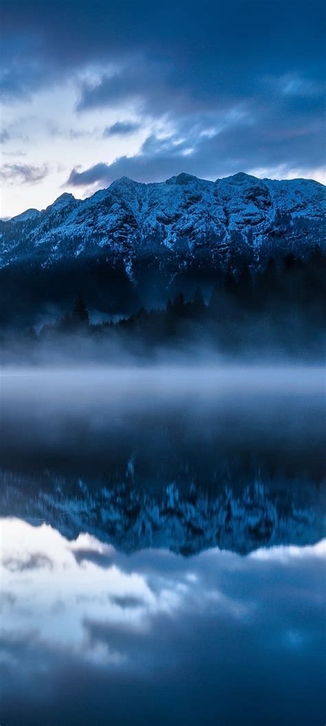 1080x2400 Resolution Mountain Reflection On Lake Side 1080x2400