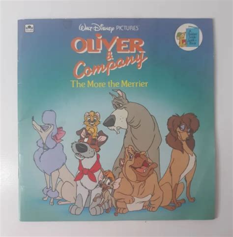Vintage Oliver And Company The More The Merrier Book Disneys Movie Tie Ins 1988 399 Picclick