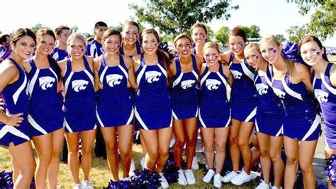 Pin By Brian Bray On Kansas State Wildcats College Cheerleading