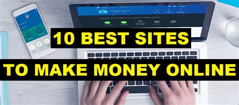 10 Best Online Earning Sites To Make Money Earn 750 Pm