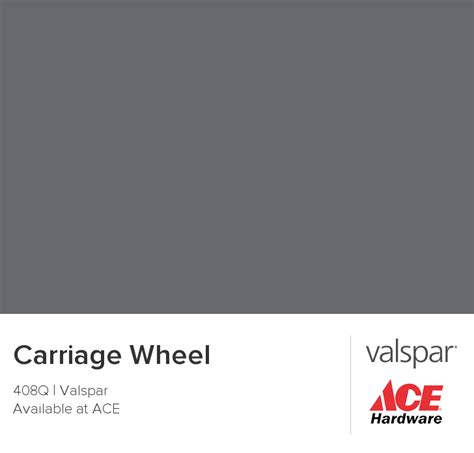 Color Chip Carriage Wheel Valspar Paint Colors