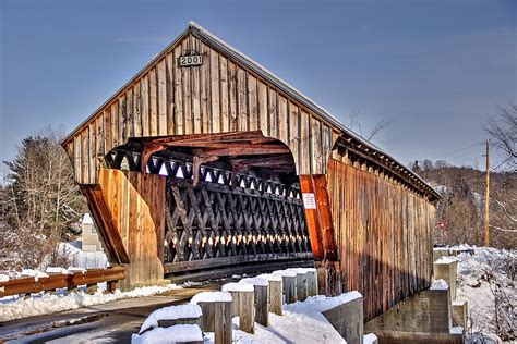 Willard West Twin Bridge Taken In North Hartland Vermon Flickr