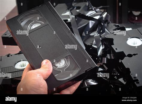 Cassette Tapes With Vhs Tapes Hi Res Stock Photography And Images Alamy