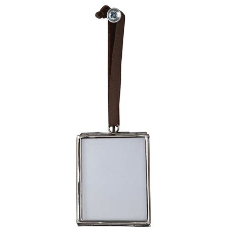 ﻿glass Hanging Frame In Silver 5 5x4 5cm ﻿rex London