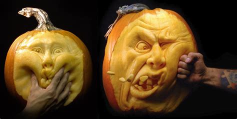 Simply Creative Awesome Pumpkin Carving By Ray Villafane