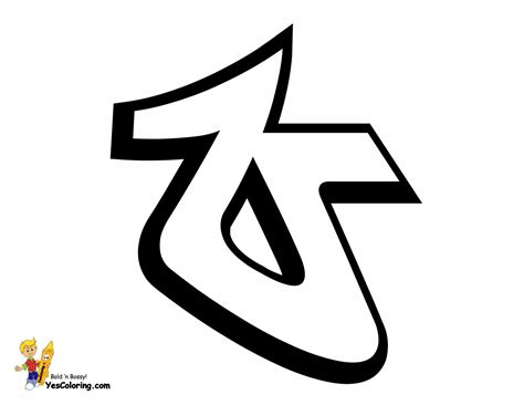 Cool letters learning for kids safe 'n free. Tag Graffiti Printables | Free | Graffiti Alphabets ...