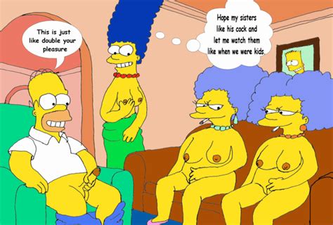Rule 34 Animated Female Homer Simpson Human Male Marge Simpson Patty Bouvier Selma Bouvier The