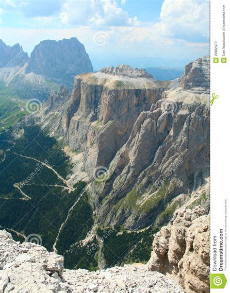 The Dolomites In Northern Italy Stock Image Image Of