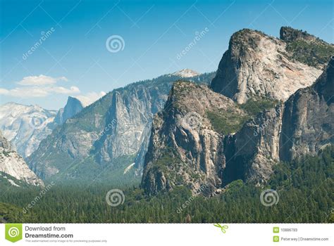 Tunnel View In Yosemite National Park Stock Photos Image